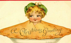 18 жутких старинных рождественских открыток