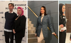 Собчак таинственно шепталась с мужем, Польна хвасталась розовыми волосами: звезды на премьере Дачников