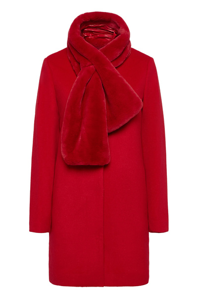 Красное-прекрасное: пальто Geox