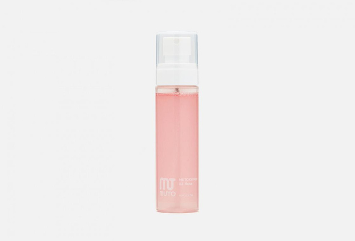 Двухфазный мист для лица с розовой водой MUTO Oil Mist 02.Rose 