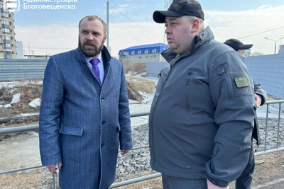 Подтопление в Благовещенске устранено