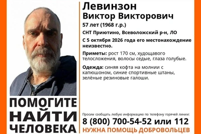 Пропал известный болельщик «Зенита» Виктор Левинзон