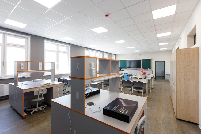 Классы оснащены по последнему слову техники | Источник: «Энергожилстрой»