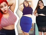 Девушки plus-size тоже хотят носить короткие топы