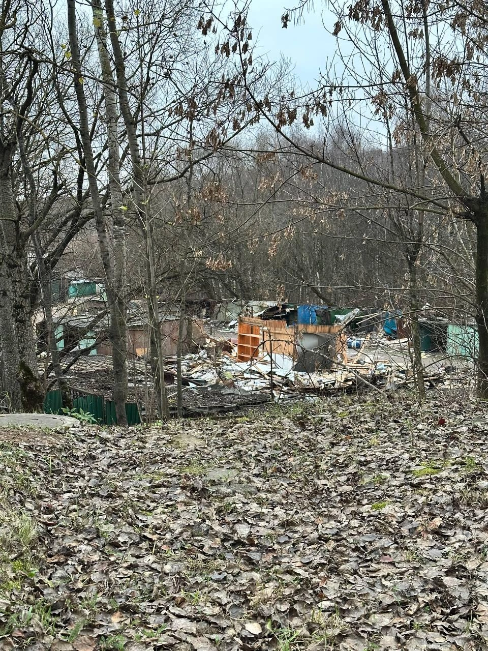 В ноябре 2025-го в Ясенево уже снесли один из гаражных кооперативов | Источник: «Ясенево 24/7 • ЮЗАО» / T.me