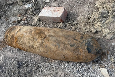 В деревне Узигонты нашли снаряд времен войны