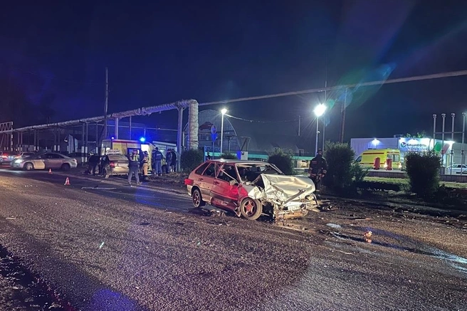 В Кургане пять человек получили травмы в ДТП | Источник: пресс-служба УГИБДД УМВД России по Курганской области