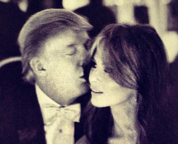 Дональд Трамп влюбился в Меланию с первого взгляда | Источник: социальные сети