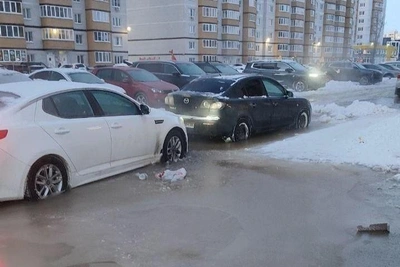 Voronezh Residential Complex Flooded in Freeze