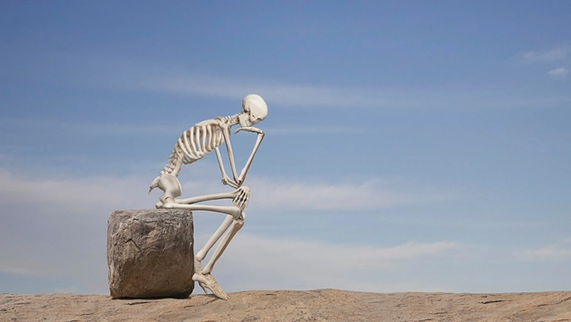 Японский художник показал, как выглядели бы люди со скелетами разных животных (галерея)