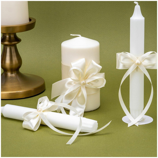 Свечи на свадьбу своими руками: как сделать и украсить семейный очаг?