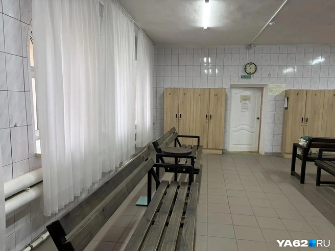 Раздевалка чистая и приятная | Источник: Дарья Ходосевич / YA62.RU