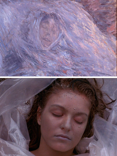Дэвид Линч срисовал смерть Лоры Палмер с портрета умирающей Камиллы Моне