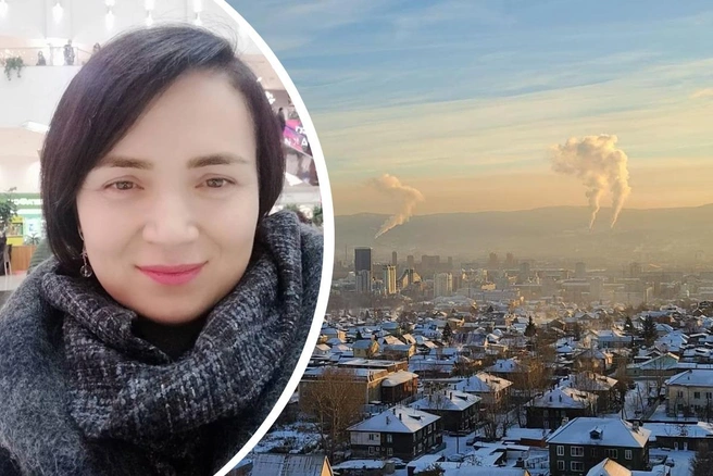 Наталья возмущена проблемами с воздухом в городе | Источник: n.mamedyarova / Instagram.com, nebo.community / Instagram.com