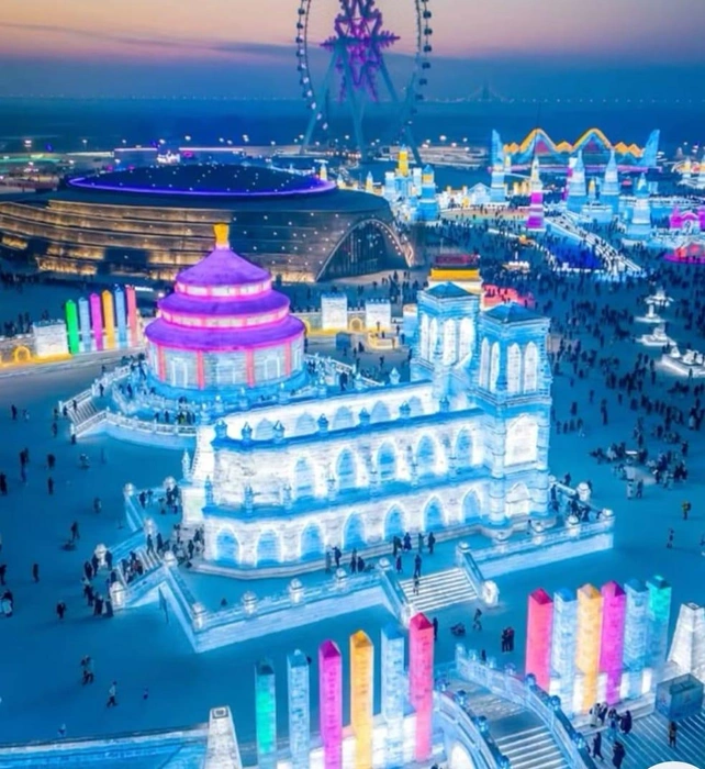 Зимой Китай превращается в сказку | Источник: турагентство «Клад-Тур»