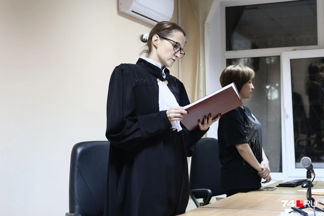 Судья зачитала решение об аресте | Источник: Наталья Лапцевич