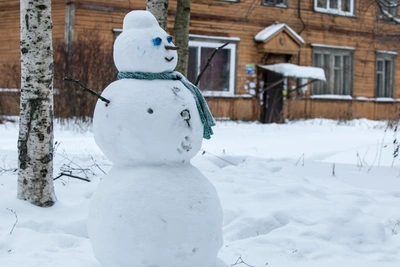 Аномальное тепло и снег в Якутии на последней неделе февраля