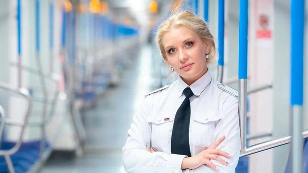 Женщина-машинист из Москвы покорила Интернет и пассажиров метро своей красотой