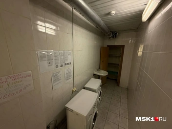 Так выглядит помещение с общими стиральными машинами | Источник: студент РосУниМеда