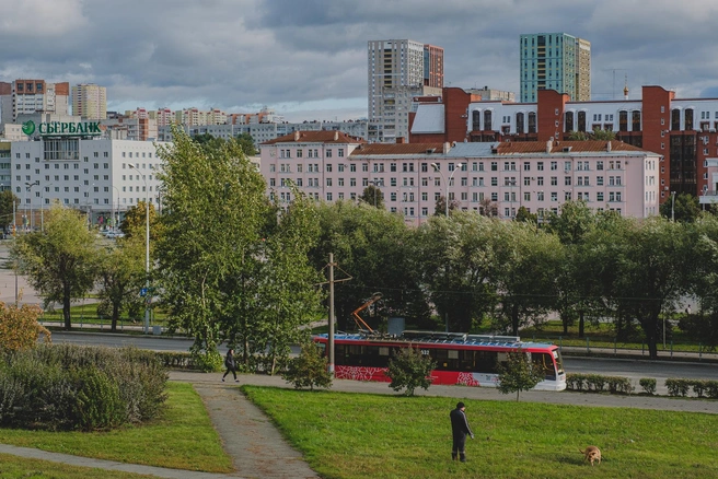 Трамваи в центре будут ходить по прежним маршрутам в День города | Источник: Тимофей Калмаков / 59.RU
