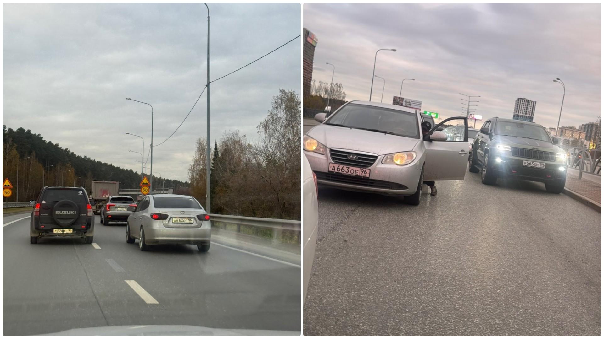 «Подрезал все авто на трассе»: уралец на Hyundai устроил езду без правил и едва не стал виновником…