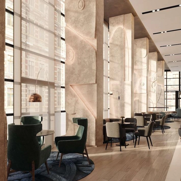 В лобби-баре можно будет позавтракать или выпить кофе | Источник: www.radissonhotels.com
