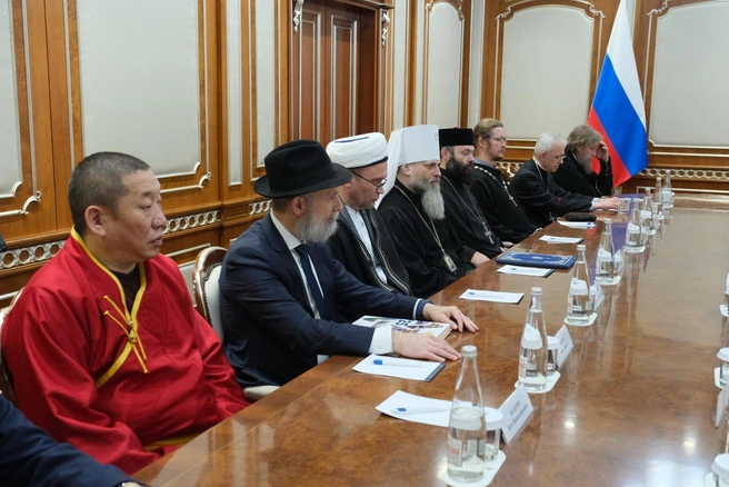 Встреча с руководителями религиозных организаций Новосибирской области в правительстве региона | Источник: www.nso.ru