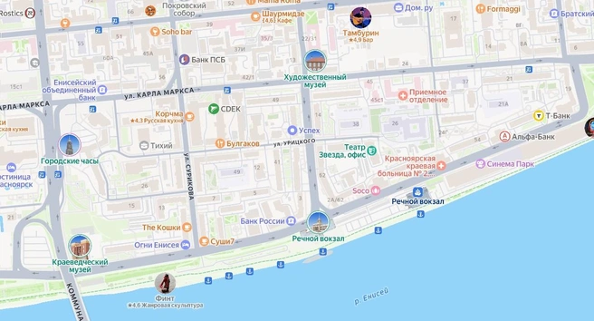 Тут левые повороты запретят | Источник: yandex.ru/map