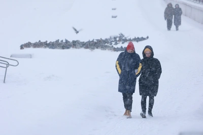 Сильные морозы в Кузбассе: самая низкая температура ночью