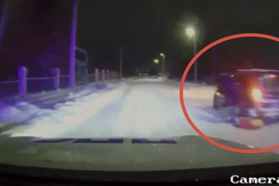 В Бугуруслане водителя оштрафовали за буксировку тюбинга