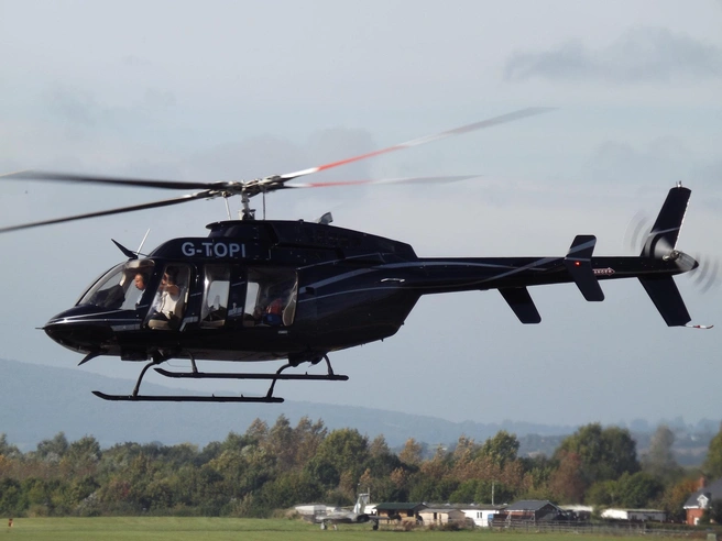 Сергей Галицкий летает на похожем вертолета | Источник: flickr.com