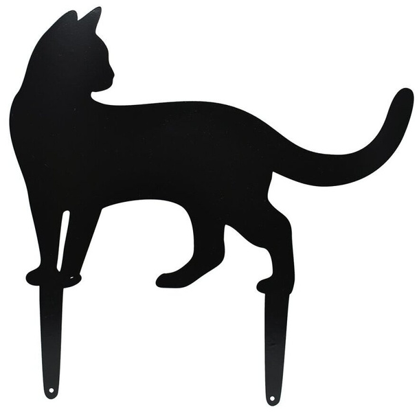Фигурка садовая «Кошка» из металла, Perwood