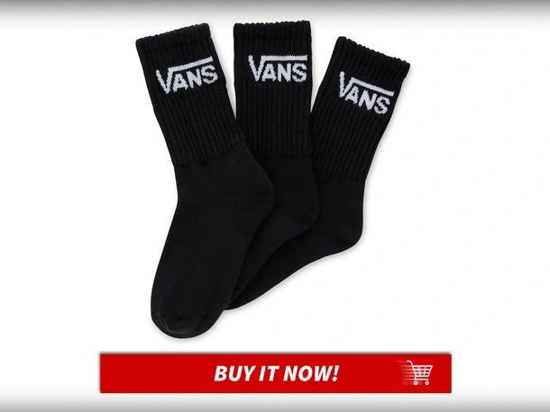 Носки Vans Classic Crew для повседневного ношения и катания