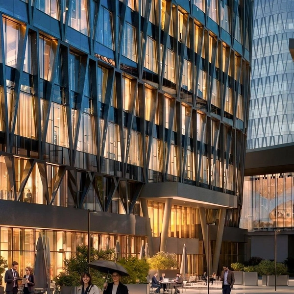 Территорию вокруг бизнес-центров благоустроят | Источник: kleinewelt architekten / T.me