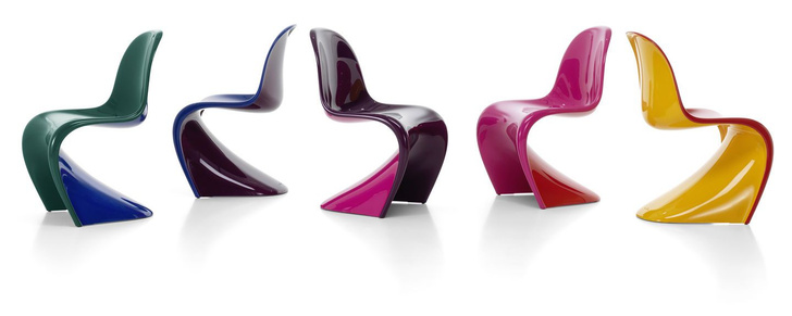 Panton Chair Duo: двухцветная версия культового кресла Вернера Пантона