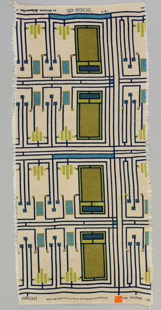 Ткани по дизайну Фрэнка Ллойда Райта на выставке в Нью-Йорке (фото 4.2)