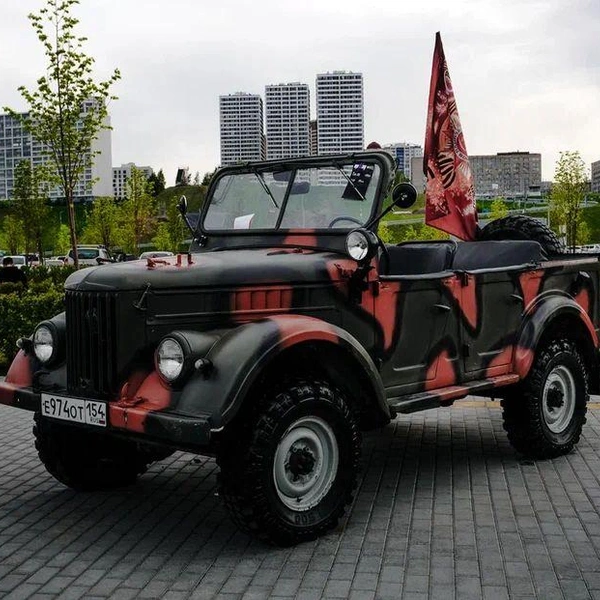 ГАЗ-69: советский джип с открытым верхом | Источник: Александр Артемов