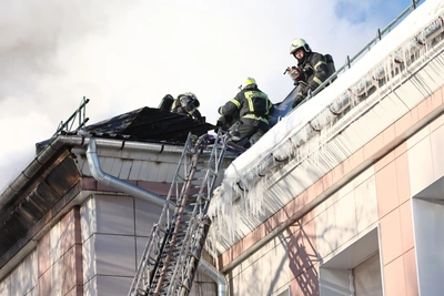 Причина пожара в колледже — замыкание проводки