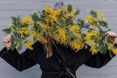 В Тюмени стартовали уличные продажи мимозы