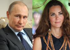 Путин и Кейт Миддлтон стали героями «Игры престолов»