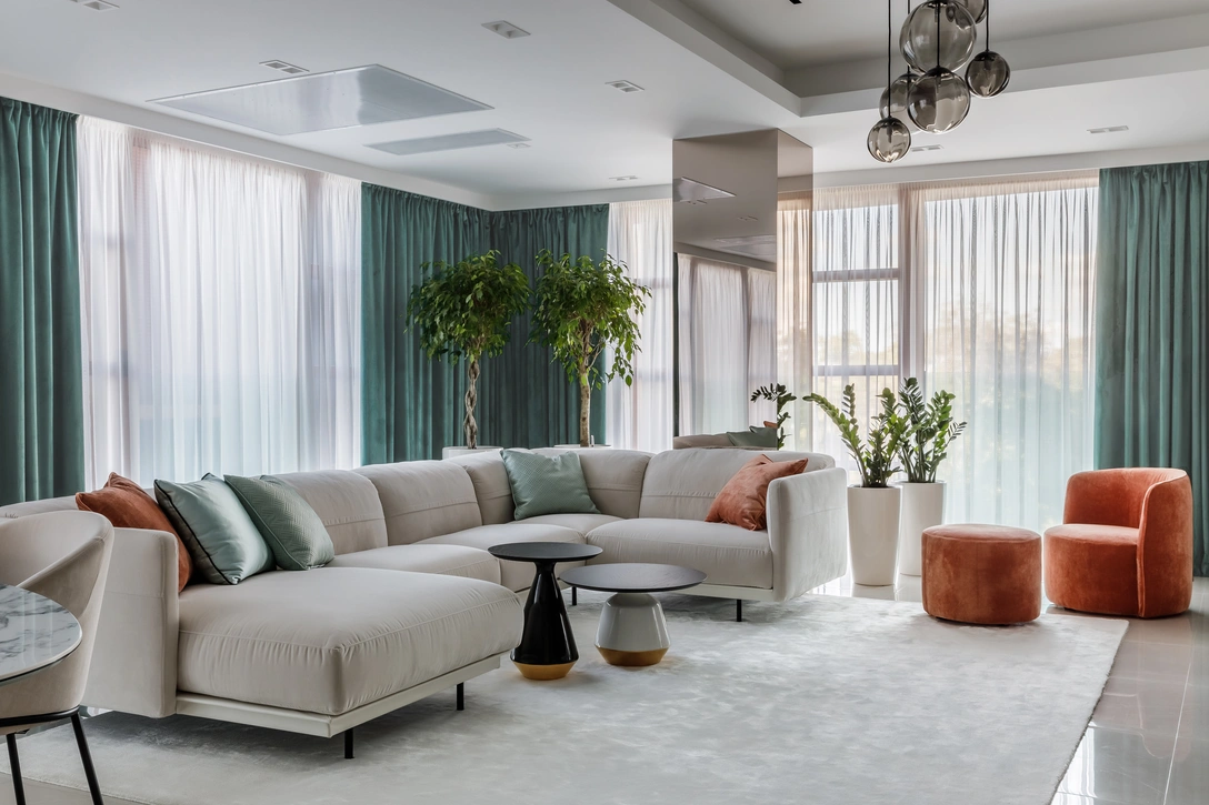 Диван, кресло, Ditre Italia. Пуф, Saba Italia. | mcmaison.ru