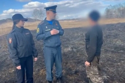Житель Могочинского округа едва не устроил степной пожар