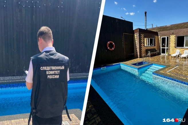 В этом бассейне утонула женщина | Источник: СУ СКР по Саратовской области; Saunaatmosfera.ru