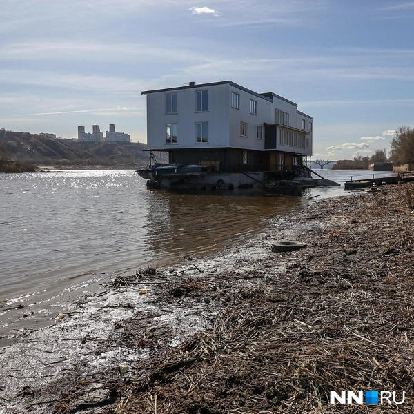 Ниже всего вода опустилась 13 марта | Источник: Наталья Бурухина / NN.RU