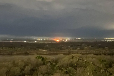 Пожар на родине совхоза «Алексеевский» в Башкирии