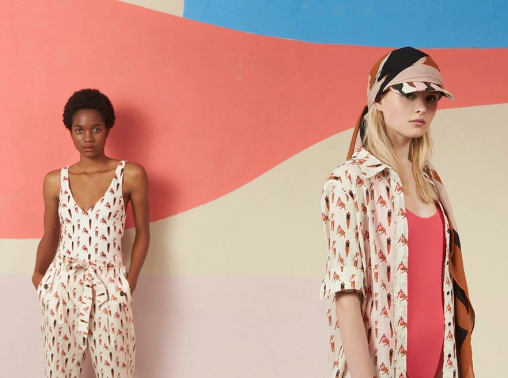 Красочное лето: новая яркая коллаборация Kenesha Sneed x Marella Sport | marieclaire.ru