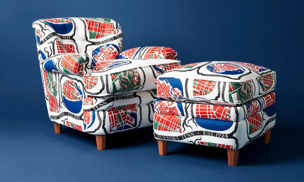 Новая коллекция Svenskt Tenn на основе архивного принта Йозефа Франка | Источник: Svenskt Tenn