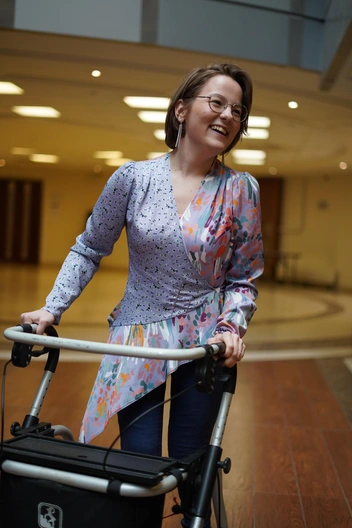 Александра во время учебы в МГИМО | Источник: DiKuba/DiKuba