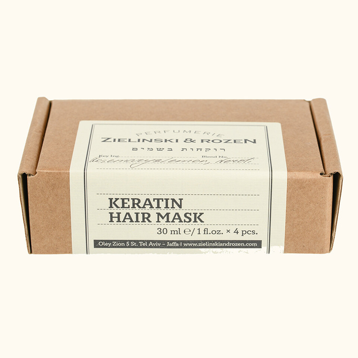 Eco-ELLE: набор кератиновых масок для сухих волос Zielinski & Rozen