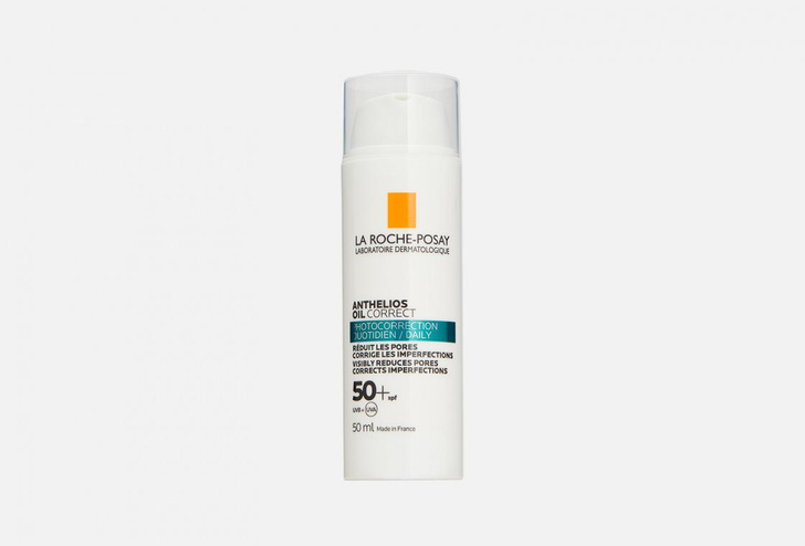 Солнцезащитный крем для жирной кожи La Roche-Posay Anthelios Oil Correct SPF 50+/PPD 27